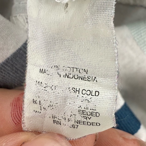 Express Design Studio Striped Button-Down Shirt - Size 10 (Classic Fit) - Picture 6 of 6